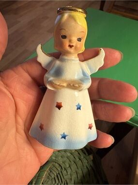 Vintage Shafford Angel Candle Holder 1950s/60s #2095 Christmas Great Condition